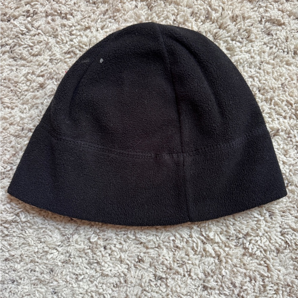 Black Fleece Beanie Hat